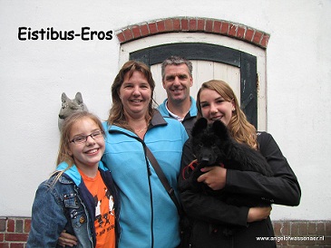 Eistibus-Eros met Nathalie, John, Robin en Myrthe